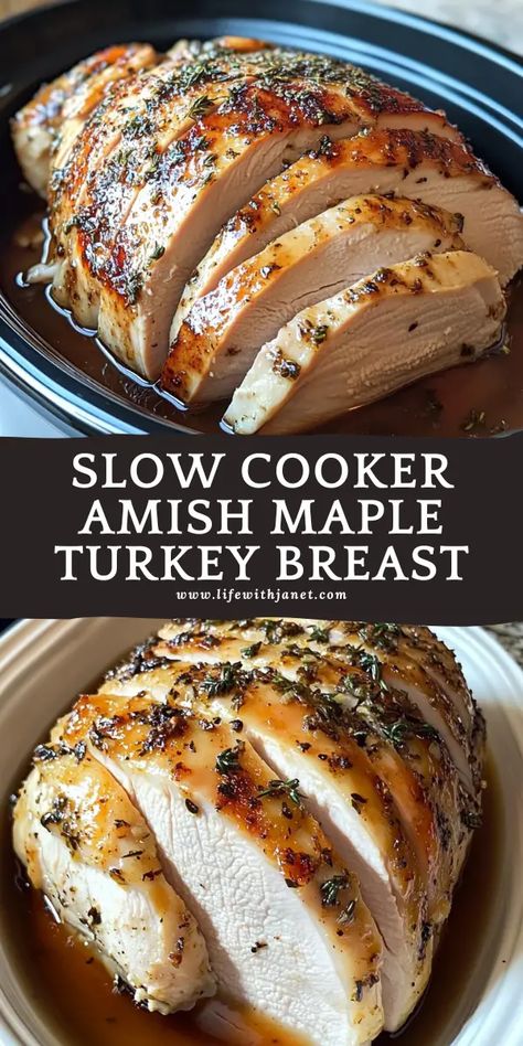 Turkey the Amish way—so good you’ll wish Thanksgiving was every month! Turkey In Crockpot Recipes, Turkey The Amish Way, Turkey Bbq Recipe, Turkey Loin Recipes Crockpot, Amish Christmas Recipes, Holiday Main Dish Recipes, Turkey Roast Recipes Crockpot, Turkey Breast Roast Crockpot, How To Cook A Turkey Breast