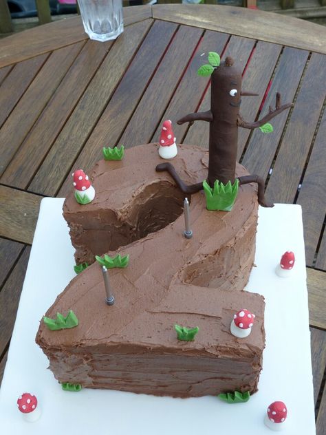 Stick Man Party, Stick Man Cake Ideas, Stick Man Cake, Stickman Cake, Gruffalo Party, 2nd Birthday Cake, Julia Donaldson, Man Cake, 2 Birthday Cake