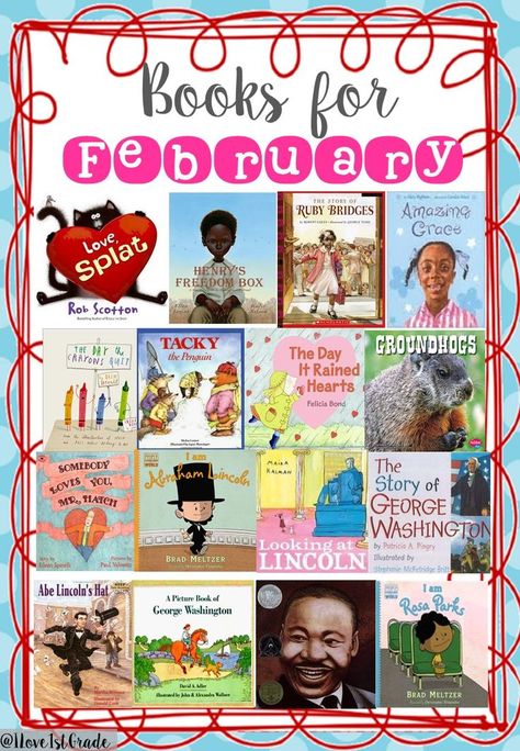 Some of my favorite books for February First Grade Read Alouds, February Read Alouds, Henrys Freedom Box, February Classroom Activities, February Classroom, Primary Books, February Activity, Teacher Helper, My Favorite Books