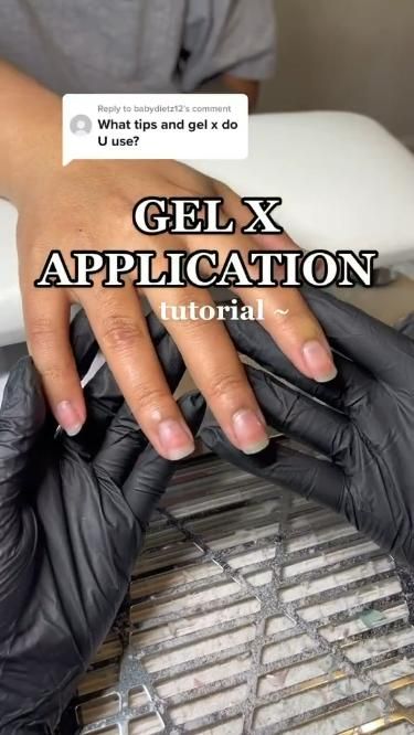 How To Put Gel Nails, How To Do Gel Extensions, Gel X Nails Step By Step, Glue Nails At Home, Gel Tutorial Step By Step, How To Do Short Almond Nails, Gel Nail Prep Steps, Gel X Nail Tips And Tricks, Gel Nails Tips And Tricks