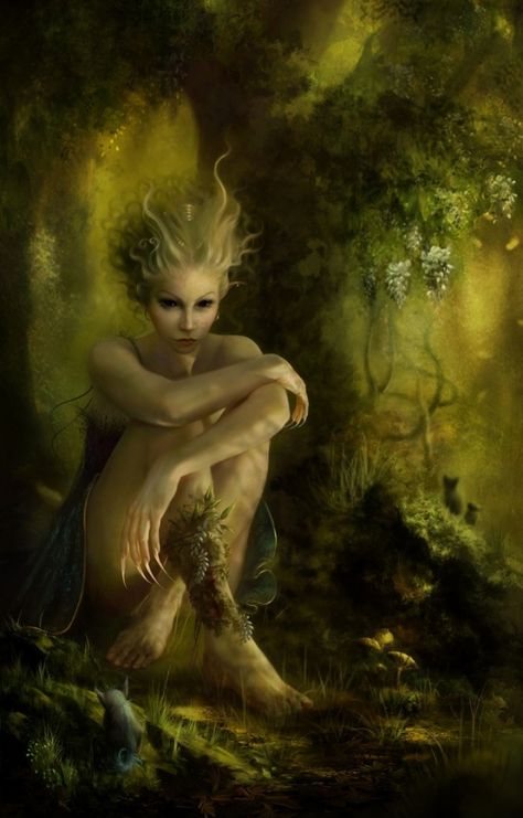 forest fairy Creature Fantasy, Heroic Fantasy, Fairies Elves, Deviant Art, Mystical Creatures, Arte Fantasy, Fairy Art, Fairy Land, Magical Creatures