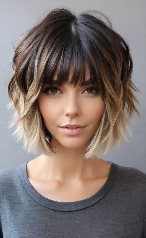 Short Messy Haircuts, Shaggy Bob Hairstyles, Short Hair Hacks, Shaggy Bob, Haircuts For Women Over 50, Gorgeous Hairstyles, Timeless Looks, Messy Short Hair, Natural Aging