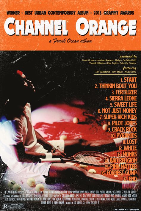 Frank Ocean Channel Orange, Frank Ocean Album, Dpi Photo, Frank Ocean Poster, Photowall Ideas, Channel Orange, Urban Contemporary, Music Poster Design, Dorm Posters