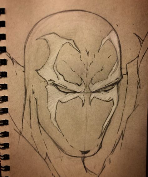 Daily Sketch Spawn Comic Art Comic Artist Sketches, Spawn Drawing Sketch, Spawn Comic Art, Spawn Drawing, Villain Sketch, Spawn Sketch, Marvel Art Drawings, Comic Art Sketch, Drawing Superheroes