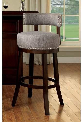 Grey Bar Stools, Counter Seating, Pub Chairs, Contemporary Bar Stools, Contemporary Bar, Swivel Bar Stool, Height Table, Wood Structure, Swivel Stool