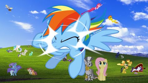 My Little Pony: Friendship is Magic Ponies Desktop Rainbow Crash.MyLittlePony. Mlp Wallpaper Computer, Mlp Wallpaper Laptop, Mlp Wallpaper Pc, Mlp Banner, Windows Wallpaper Desktop Backgrounds, Mlp Background, Pony Wallpaper, Make A Rainbow, Pc Wallpapers