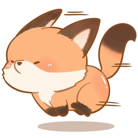 Chibi Fox Drawing, Kawaii Fox Drawing, Fox Chibi, Fox Tattoo Sketch, Jumping Fox, Chi Bi, Corgi Drawing, Miya Twins, Fox Drawing