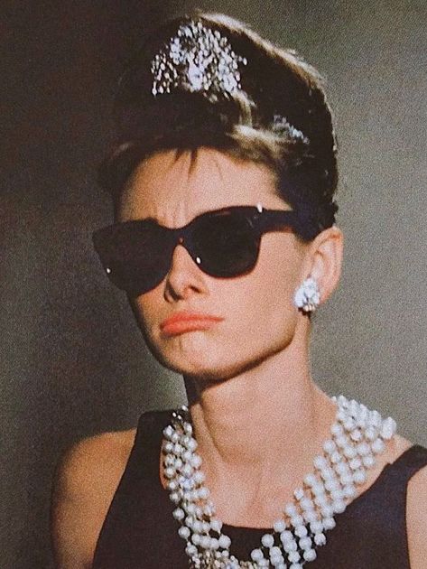 Life Is A Party, Audrey Hepburn, Follow For More, Life Is, Sunglasses