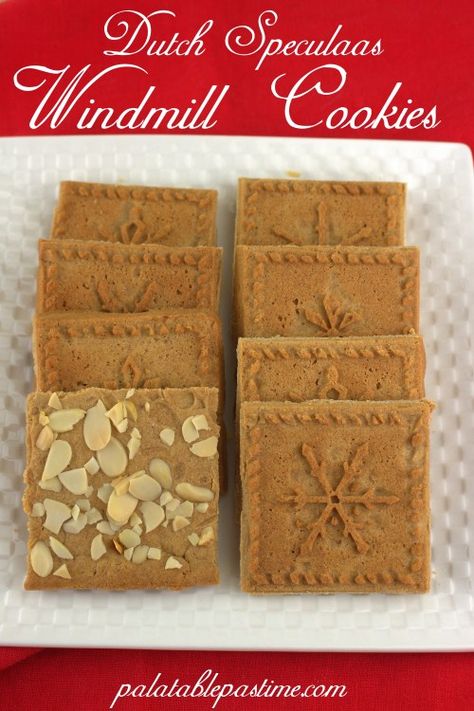 Windmill Cookies Recipe, Windmill Cookies, Dutch Cookies, Dutch Recipes, Xmas Cookies, Easter Chocolate, Biscuit Cookies, Cookie Molds, Easy Cookie Recipes