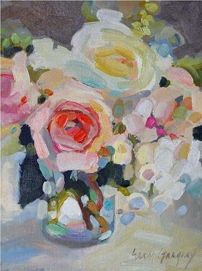 Rachael Taylor: Artist Review / / Erin Gregory Erin Gregory Paintings, Erin Gregory Art, Erin Gregory, Rachael Taylor, Flowers To Paint, Floral Still Life, Diy Artwork, Spring Painting, Every Tuesday