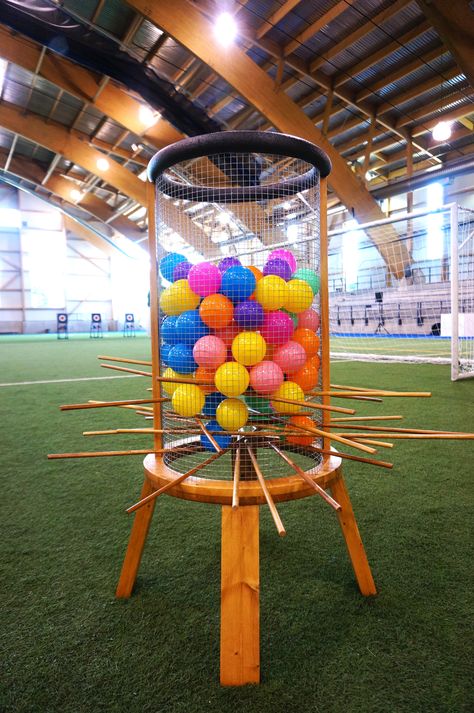 giant games giant kerplunk Giant Kerplunk, Kerplunk Game, Everlasting Gobstopper, Life Size Games, Hockey Shot, Giant Jenga, Skee Ball, Bubble Ball, Giant Games