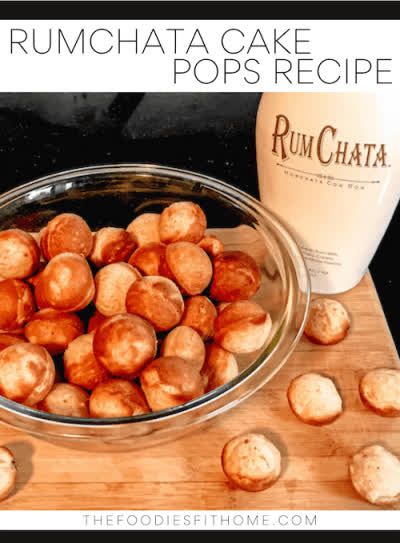 Delicious treat, especially in the fall with the notes of cinnamon, my RumChata cake pop recipe is easy for everyone. Great for any skill level, you can make and decorate these however you want. Candy coating, cake frosting or even powdered sugar. Save this recipe for your next gathering! #rumchatarecipes @rumchataofficial #yougetagoldcap #rumchata #rumchatadesserts #rumchatacakepops Rumchata Cake, Rumchata Balls, Rumchata Dessert Recipes, Rumchata Desserts, Alcoholic Cake Pops, Boozy Cake Pops, Rum Cake Pops, Fireball Cake Pops, Rumchata Truffles