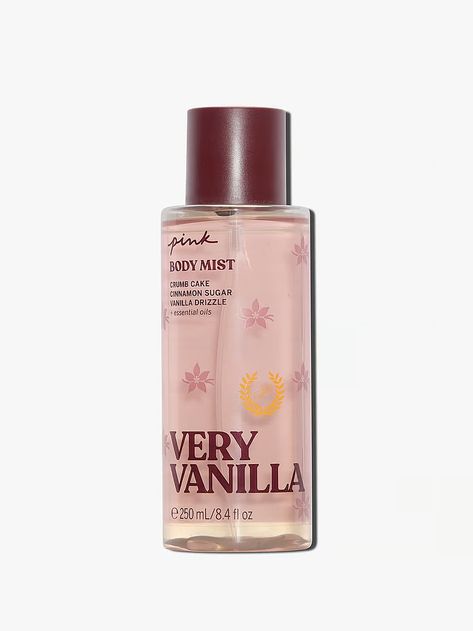 Buy Cool & Bright Body Mist - Order Fragrances online 5000009566 - PINK US Very Vanilla Pink, Birthday Wishlist For Teens, Vanilla Body Mist, Birthday Wish List, Cake Cinnamon, Fragrances Perfume Woman, Vanilla Glaze, Vanilla Perfume, Perfume Collection Fragrance