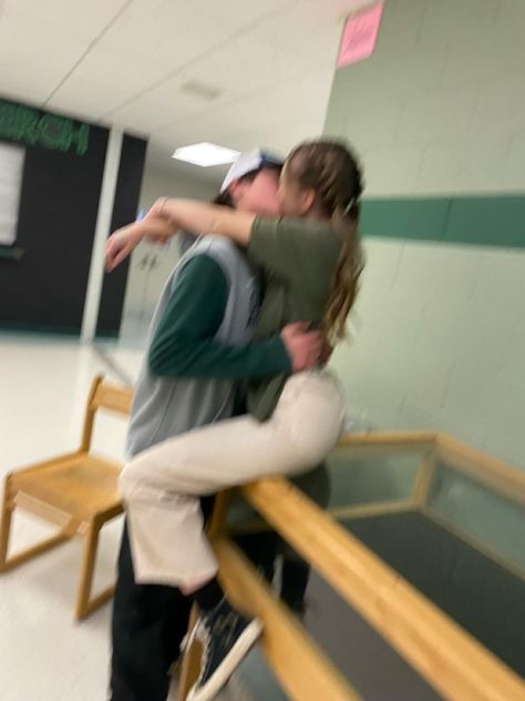 Couples In Classroom Aesthetic, Classroom Romance Aesthetic, Highschool Relationships Goals, School Bathroom Kissing, Couple In School Hallway, High School Couples Aesthetic, Couple Goal Middle School, Hand Placement Couple Aesthetic, Couple In School Aesthetic