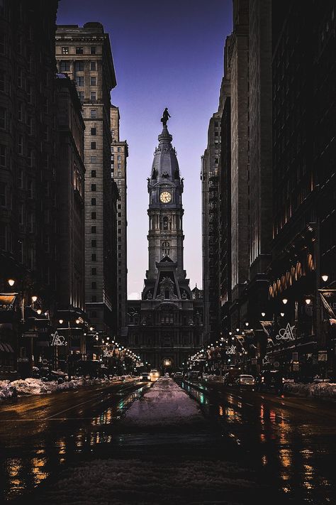 Philadelphia City Hall, Night Scene, City Aesthetic, City Hall, Great View, Ferry Building San Francisco, San Antonio, Wonders Of The World, Charleston