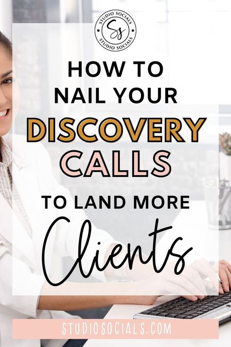 discovery call questions Sales Call Script, Discovery Call Script, Discovery Call Questions, Call Template, Social Media Statistics, Facebook Strategy, Social Media Followers, Activities For Adults, More Clients