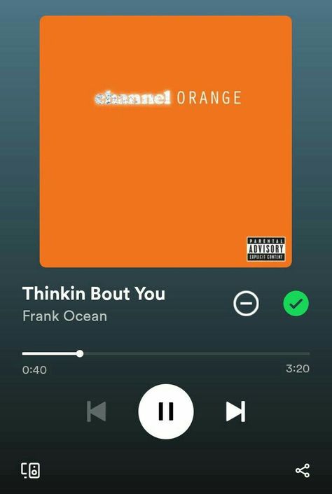 Thinkin Bout You Frank Ocean Channel Orange Spotify Song Cover Frank Ocean Spotify, Frank Ocean Songs, Frank Ocean Channel Orange, Channel Orange, Song Cover, Frank Ocean, Parental Advisory Explicit Content, Entertainment Industry, Spotify Song