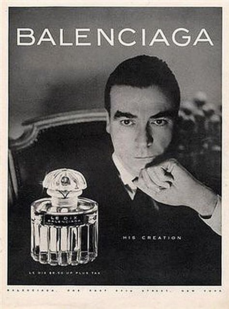 Balenciaga Balenciaga Perfume, Balenciaga First, Fragrance Ad, Simply Fashion, Cristóbal Balenciaga, Perfume Ad, Perfume Reviews, Beauty Ad, Vintage Cosmetics