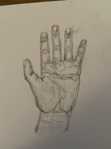 Palm Sketch Hand, Palm Hand Drawing, Palm Drawing, Thumb Drawing, Gods Hands, Human Finger, Arm Drawing, Hand Palm, Gods Hand