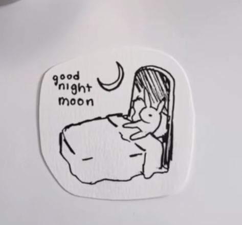 Good Night Moon Tattoo, Childhood Book Tattoos, Therapy Tattoo Ideas, Moon Song Tattoo, Goodnight Moon Tattoo, Childhood Tattoo Ideas, Night Tattoo, Tiny Tats, Wrist Tattoo Designs