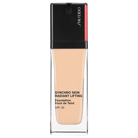 Shiseido Synchro Skin Radiant Lifting Foundation 30Ml 140 Porcelain Shiseido Foundation, Shiseido Synchro Skin, Mandarin Peel, Medium Coverage Foundation, Beauty Routine Tips, Beauty Advice, Skin Radiance, No Foundation Makeup, Uneven Skin