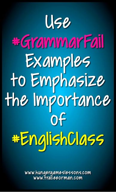 Proper Grammar, 7th Grade Ela, Middle School Language Arts, Fails Funny, Grammar And Punctuation, Ela Classroom, High School Ela, Teaching Grammar, Teaching Language Arts