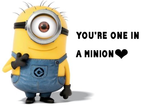 you're one in a minion cute valentines day printable!! Minions Valentines Quotes, Minions Pfp, Minion I Love You, Minion Love Quotes, Minion Stuff, Minion Valentine, One In A Minion, Valentine Cartoon, Minion 2