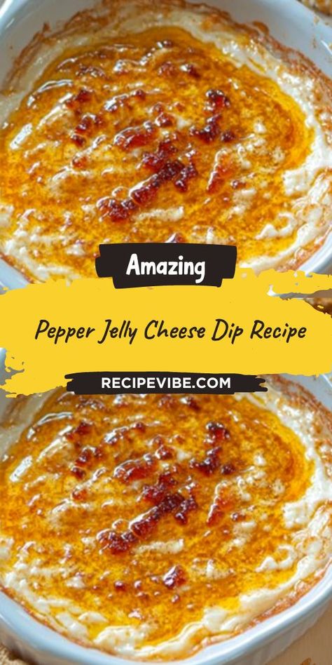 Want to elevate your appetizer game with something unique? This Pepper Jelly Cheese Dip Recipe offers a delightful blend of spicy and cheesy goodness that will leave everyone craving more. Don’t forget to save this tasty dip idea for your next celebration or casual get-together! Pepper Jelly Dip Recipe, Pepper Jelly Cheese Dip, Red Pepper Jelly Recipe, Pepper Jelly Dip, Easy Cheese Dip, Cheese Ball Dip, Dip Recipes Hot, Pepper Jelly Recipes, Cheese Dips