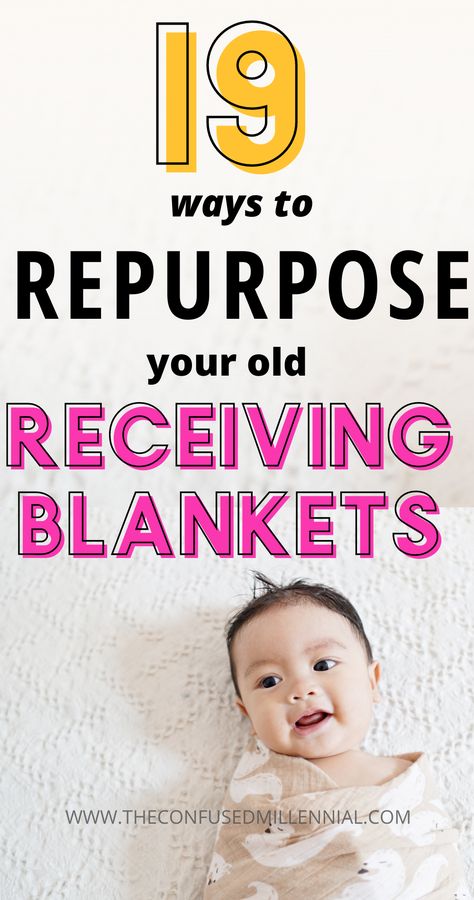 Upcycle Receiving Blankets, Homemade Swaddle Blanket, How Many Swaddles Do I Need, Baby Blanket Keepsake, Repurpose Muslin Swaddle Blankets, Muslin Blanket Repurpose, Old Blankets Upcycle Ideas, Hospital Blanket Keepsake, Receiving Blankets Repurpose