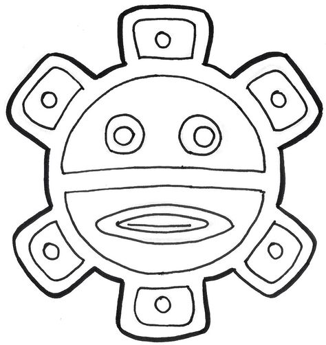 Sol taíno Sol Taino, Taino Sun, Puerto Rican Artwork, Taino Tattoos, Africa Culture, Hispanic Heritage Month Activities, Indian Tattoos, Taino Symbols, Taino Indians