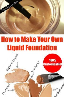 How to Make Your Own Foundation #DIY #crafts Homemade Foundation, Diy Foundation, Makeup Recipes, Homemade Makeup, Beauty Hacks Skincare, How To Grow Eyebrows, Anti Aging Oils, Diy Cosmetics, Beauty Diy