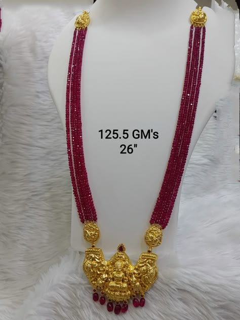 Beads Haram Designs, Ruby Beads Necklace Designs, Gold Set Designs, Beats Jewellery, Locket Chain, Ruby Bangles, Wedding Jewelry Sets Bridal Jewellery, Bridal Necklace Designs, Gold Jewels Design