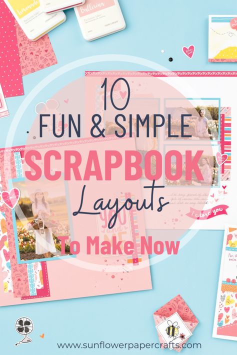 Scrapbooking 4 X 6 Photos, 6x6 Layouts Scrapbook Pages, 5x7 Picture Scrapbook Layout, Scrapbook Beginner Ideas, 4x4 Photo Scrapbook Layouts, Scrapbook Photo Layout Ideas, Scrapbook Ideas For Lots Of Pictures, Scrapbooking Page Ideas Layout, Scrapbook With Photos Ideas