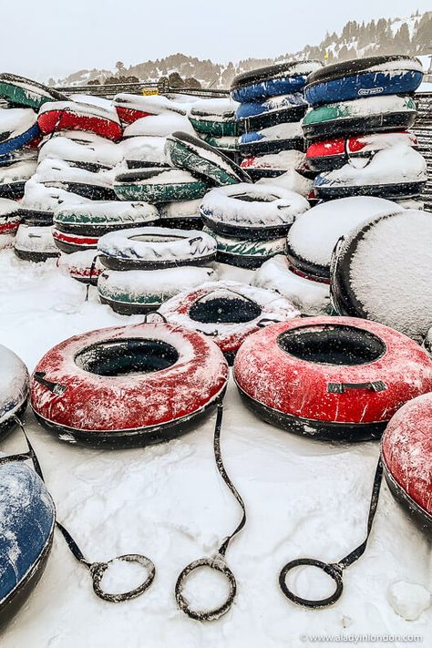 These inner tubes in the snow in Park City, Utah are great. This guide to things to do in Park City, Utah in winter will show you Park City restaurants, Park City skiing, Deer Valley, Utah skiing, snowshoeing, spas, and more. #parkcity #utah #winter #wintertravel #snow #innertubes Parkcity Utah Winter, Park City Utah Christmas, Chrissa Maxwell, Salt Lake City Utah Winter, Seasonal Goals, Utah In Winter, Park City Winter, Utah Ski Trip, Park City Utah Winter