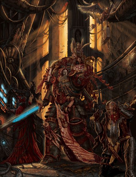 Warhammer 40k Rpg, Space Marine Art, Grey Knights, Warhammer 40k Art, Space Wolves, Warhammer 30k, Warhammer Art, Warhammer 40k Artwork, Artwork Images