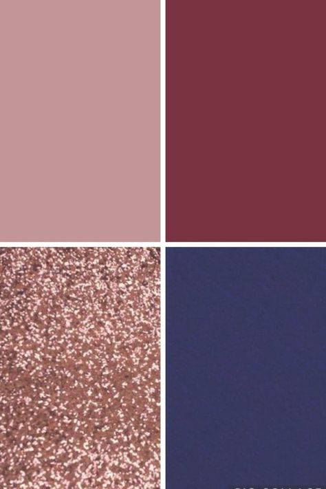 navy rose gold color palette - Google zoeken Wedding Colors Mauve, Burgundy And Navy Wedding, Burgundy Wedding Centerpieces, Navy Wedding Colors, Gold Wedding Colors, Mauve Wedding, Wedding Palette, Wedding Theme Colors, Navy Wedding