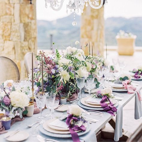 Slideshow: 39 Images of Summer Wedding Table Inspiration Disney Princess Wedding, Large Centerpiece, Wedding Pic, Floral Centerpiece, Table Inspiration, Hybrid Tea Roses, Lavender Wedding, Princess Wedding, Floral Centerpieces