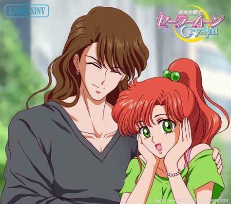 Sailor moon sailor Jupiter and nephrite Nephrite Sailor Moon, Sailor Moons, Princesas Disney Anime, Makoto Kino, Arte Sailor Moon, Minako Aino, Sailor Moon Fan Art, Sailor Moon Manga, Sailor Moon Character