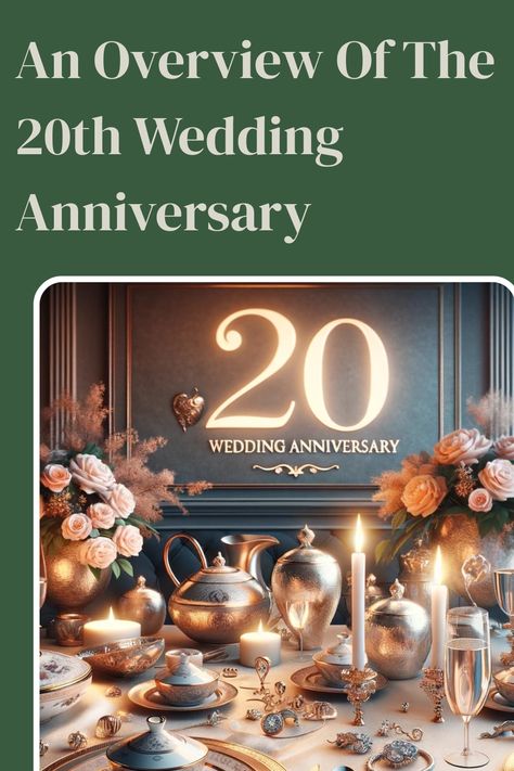 Explore the milestone of two decades together with our guide on the 20th Wedding Anniversary. From the enduring symbol of china to modern twists on celebration, we uncover the traditions and symbols that mark this significant occasion. Discover how couples today honor their 20 years of unity. #20thAnniversary #WeddingTraditions #AnniversarySymbols #ModernCelebrations #TwoDecadesTogether 20 Years Wedding Anniversary Ideas, 20th Wedding Anniversary Party Ideas, 20 Year Wedding Anniversary Ideas, 20th Anniversary Party Ideas, 20th Wedding Anniversary Ideas, 20th Wedding Anniversary Party, 20 Year Anniversary Ideas, 20 Year Wedding Anniversary, 20th Anniversary Ideas