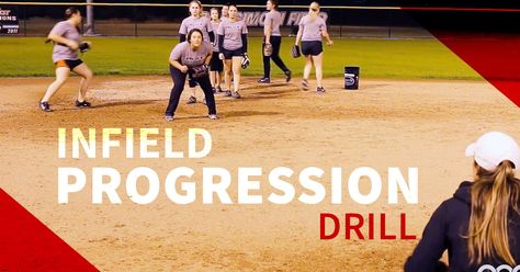 No throwing necessary! During your next infield session give their shoulders a break and use this progression of drills to train infield footwork and glove work. https://www.theartofcoachingsoftball.com/fielding-infield-drill-progression/ Infield Softball Drills, Catcher Drills, Softball Catcher Drills, Fastpitch Softball Drills, Youth Baseball Drills, Coaching Baseball, Coaching Softball, Softball Tips, Baseball Hitting Drills