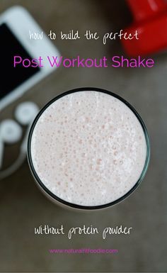 Natural Protein Powder, Post Workout Shake, Workout Shakes, Post Workout Smoothie, Protein Shake Smoothie, Crunches Workout, Post Workout Snacks, Fit Foodie, Post Workout Food