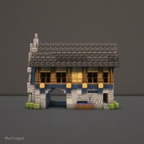 Village Builds Minecraft, Small Village House Minecraft, Minecraft Village Builds, Minecraft Design Ideas, Minecraft Street Lamp, Small Minecraft Houses, Minecraft Villager House, Minecraft Spawn, Minecraft Small House