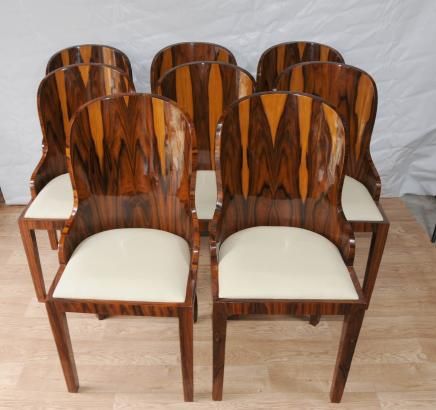 rosewood 1920s dining chairs Art Deco Dining Chairs, Deco Dining Table, 1920s Furniture, 1920s Interior, French Art Deco Furniture, Art Deco Dining Chair, Art Deco Dining Table, Rosewood Furniture, Art Deco Dining