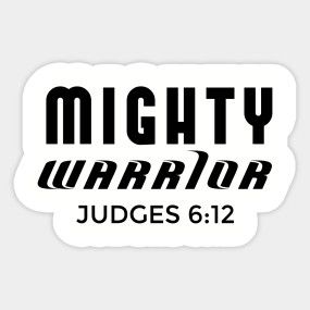 Mighty Warrior Judges 6:12 Christian - Christian - T-Shirt | TeePublic Judges 6, Christian Merchandise, Mighty Warrior, Christian Tshirt Design, Christian T Shirts, The North Face Logo, Retail Logos, Tshirt Designs, T Shirts