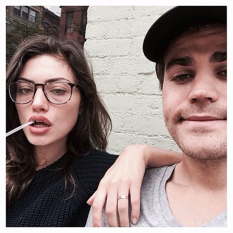 Paul Wesley and Phoebe Tonkin Instagram Pictures | POPSUGAR Celebrity Paul And Phoebe, Paul Wesley Vampire Diaries, National Best Friend Day, Dane Dehaan, Skirt Diy, Best Friend Day, Dan Stevens, Vampire Diaries Wallpaper, Kaya Scodelario