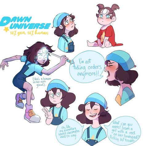 12.9 m Gostos, 138 Comentários - meep (@meepxii) no Instagram: "I wanna formally introduce her: she's Dawn Universe. Facts about her: -She's very shy, but when you…" Universe Facts, Crush On Her, Steven Universe Fusion, Steven Universe Pictures, Steven Uni, Steven Universe Diamond, Steven Universe Oc, Steven Universe Movie, Spelling Mistakes