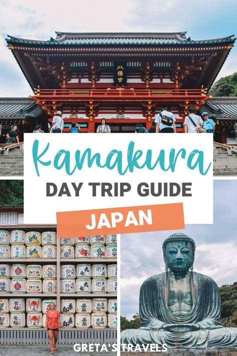 Japan In September, Tokyo Itinerary, Japan Honeymoon, Japan Wallpaper, Tokyo Guide, Kamakura Japan, Japan Travel Destinations, Tokyo Travel Guide, Day Trips From Tokyo