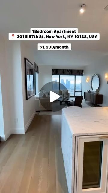 The Big Apple Realtor on Instagram: "1Bedroom Apartment 
📍 201 E 87th St, New York, NY 10128, USA
$1,500/month

Apartments available for more info Text me on 8057698036
.⁣
.⁣
.⁣
.⁣
.⁣
#newyorkrealtor #newyorkrealestate #realestate #realestateagent #realtor #newyork #realtorlife #nycrealestate #nycrealtor #manhattanrealestate #nyrealestate #realtorsofinstagram #manhattan #newyorkhomes #nyrealtor #newyorkcity #luxuryrealestate #nyc#nuevayork #nyc #newyork #fotografoennuevayork #fotografonewyork #gulanewyork #nyctour #nyc #realestate #reels #nycapartment #apartmenttour #apartmenthunting #nycrentals #newyork" Ny Apartment Aesthetic, New York Apartment Interior, Cheap Apartments, Luxury Apartment Decor, Nyc Rooms, Nyc Tours, Nyc Living, Apartment Hunting, Nyc Real Estate