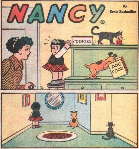 Comic Newspaper, Comic Library, Nancy Comic, Retro Manga, Library App, Sunday Funnies, Newspaper Comic Strip, Cartoon N, Old Comic Books