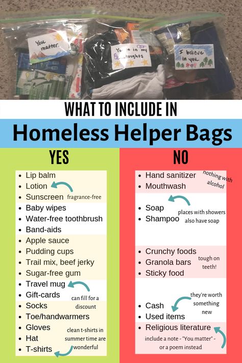 Homeless Care Package Blessing Bags, Homeless Blessing Bags, Homeless Help, Homeless Bags, Homeless Care Package, Community Service Ideas, Charity Work Ideas, At The Gas Station, Mission Projects